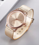 Elegant Rose Gold Fashion Watch - Perfectly Versatile